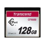 Memory Card CFast Transcend TS128GCFX650 128GB 510MB/s 370MB/s