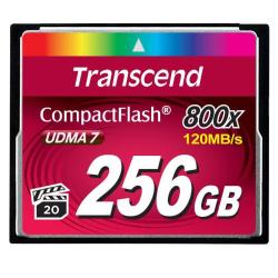 Memory Card Compact Flash Transcend TS256GCF800 256GB 120MB/s