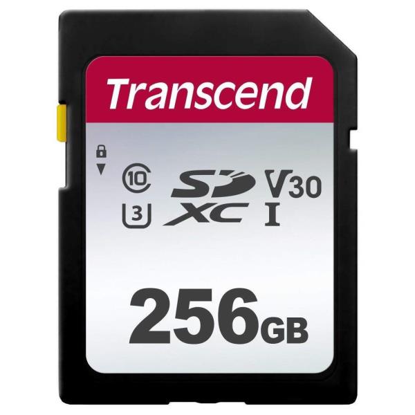 Memory Card SD Transcend 256GB Classe 10 100MB/s