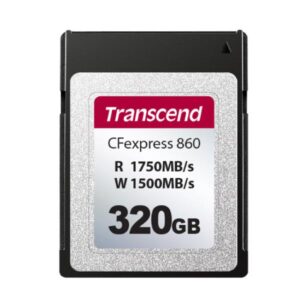Memory Card CFast Transcend TS320GCFE860 320GB 1750MB/s 1500MB/s