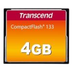 Memory Card Compact Flash Transcend TS4GCF133 4GB 20MB/s