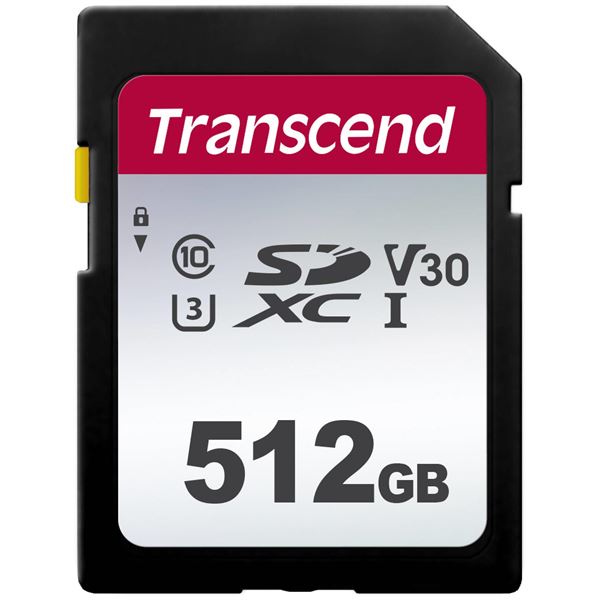 Memory Card SD Transcend 512GB Classe 10 100MB/s