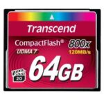 Memory Card Compact Flash Transcend TS64GCF800 64GB 120MB/s