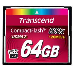 Memory Card Compact Flash Transcend TS64GCF800 64GB 120MB/s