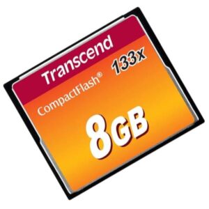 Memory Card Compact Flash Transcend TS8GCF133 8GB 13MB/s