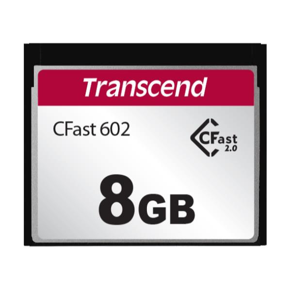 Memory Card CFast Transcend TS8GCFX602 8GB 140MB/s Lettura