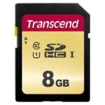 Memory Card SD Transcend TS8GSDC500S 8GB Classe 10 95MB/s