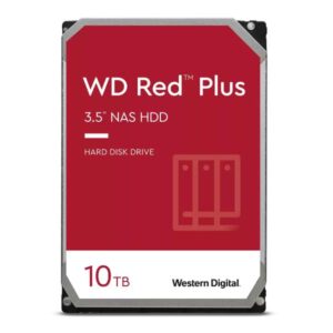 HDD Interno Western Digital WD Red Plus 10TB 7200rpm 512MB SATA III