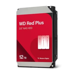 HDD Interno Western Digital WD Red Plus 12TB 3.5 512MB 7200rpm - SKU: WD120EFGX