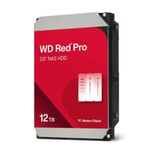HDD Interno Western Digital Red Pro 12TB 3.5 SATA3 NAS 7200rpm - SKU: WD122KFBX