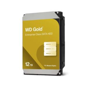 HDD Interno Western Digital Gold 12TB 3.5" SATA III 7200rpm 256MB Cache