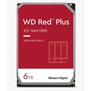 HDD Interno Western Digital WD Red Plus 6TB SATA III 256MB