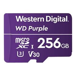 Micro SD Sandisk WD Purple 256GB Classe 10 80MB/s