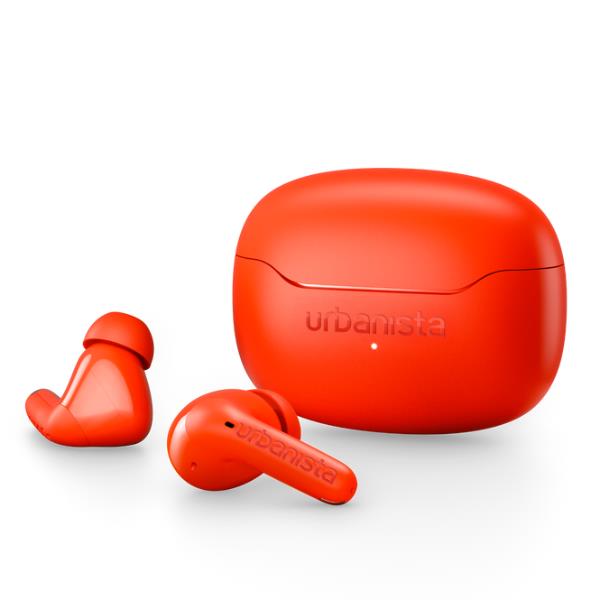 Cuffie Auricolari Urbanista Palermo Arancione Noise Canceling USB-C - immagine 3