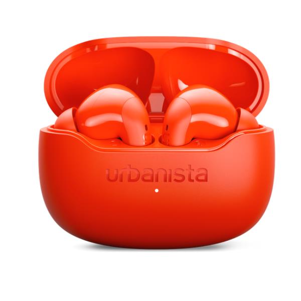 Cuffie Auricolari Urbanista Palermo Arancione Noise Canceling USB-C - immagine 4