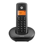 Telefono Cordless Motorola E201 Nero Vivavoce DECT