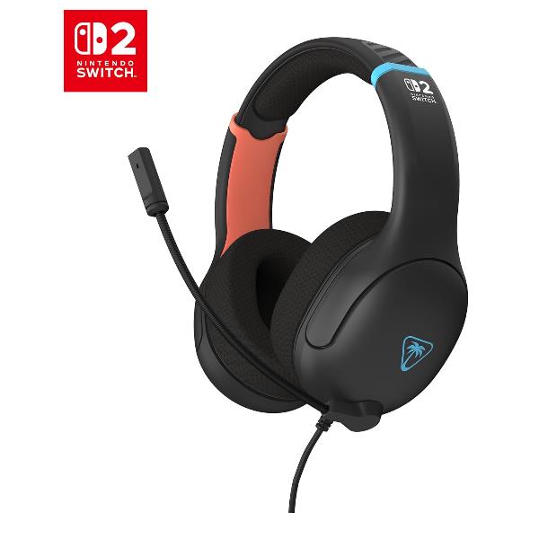 Cuffie Gaming Turtle Beach Airlite Fit NSW2 Nero con Microfono e Noise Canceling