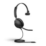 Cuffie Professionali Jabra Evolve2 40 USB-C Mono con Noise Canceling