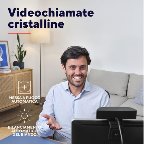 Webcam Trust Teza 4K Ultra HD USB Nero con Filtro Privacy - immagine 8