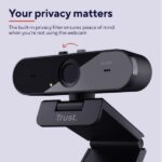 Webcam Trust TW-250 2K QHD 1440p Filtro Privacy USB Nero