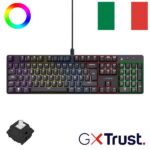 Tastiera Gaming Trust ZORA GXT 871 Meccanica Retroilluminata Italiano