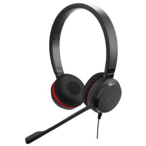 Cuffie Professionali Jabra Evolve 20SE MS Duo USB con Noise Canceling