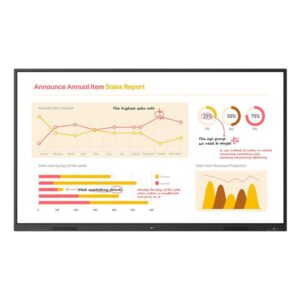 Monitor Smart LG 75TR3BQ-B 75" LED Interattivo