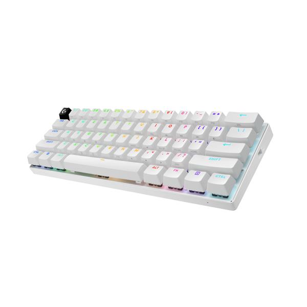 Tastiera Gaming Logitech PRO X 60 LIGHTSPEED Wireless Bianca Layout US - immagine 3