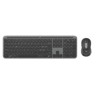 Kit Tastiera e Mouse Logitech MK950 Signature Bluetooth Wireless Retroilluminato