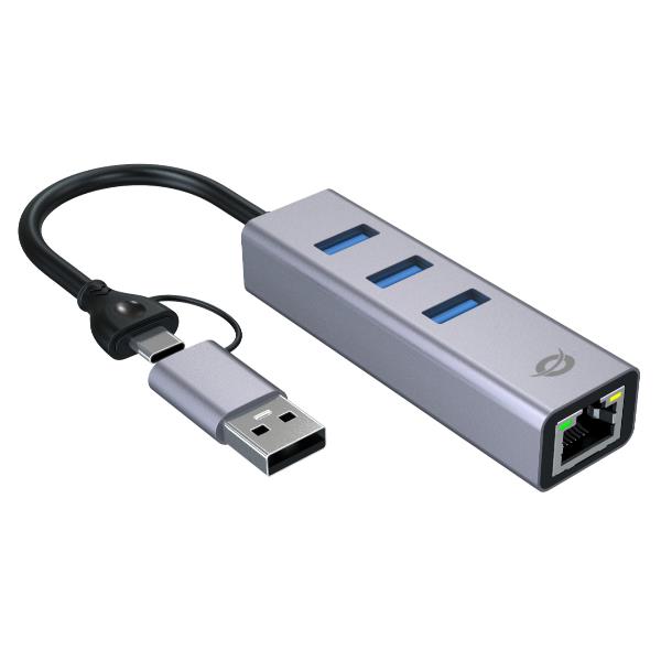Adattatore USB-C a Gigabit Network Conceptronic USB 3.2 - immagine 2