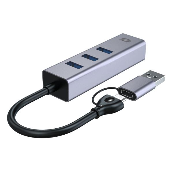 Adattatore USB-C a Gigabit Network Conceptronic USB 3.2 - immagine 6