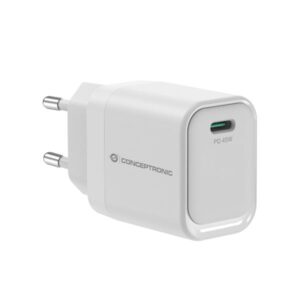 Caricabatterie USB-C Conceptronic 45W GaN PD Bianco