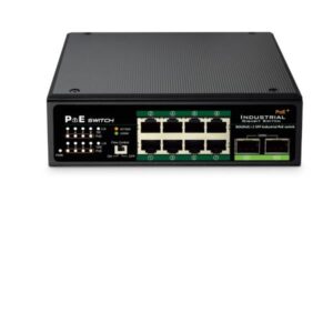 Switch Industriale Digitus DN-651110 DIN 8 Porte PoE 2 Uplink