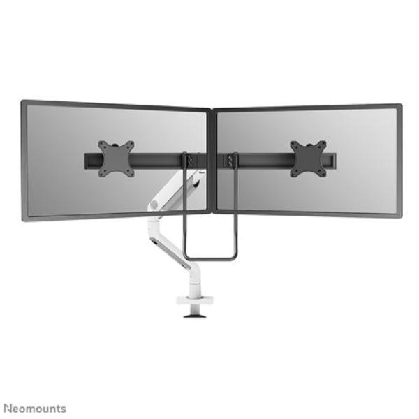 Staffa Monitor Neomounts DS75S-950WH2 per 2 Schermi fino a 32 Montaggio Scrivania - SKU: DS75S-950WH2
