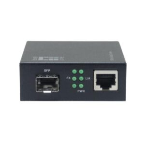 Media Converter Level One GVM-2000 Gigabit RJ45-SFP Rack 19"