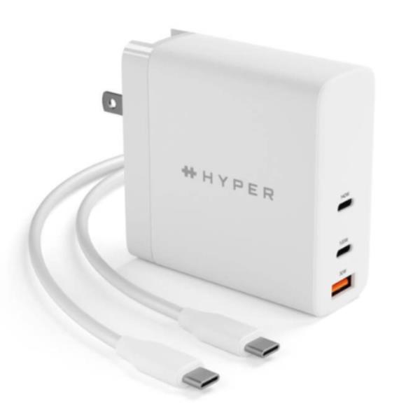 Caricabatterie Targus HYPERJUICE PD3.1 140W Bianco per Notebook - immagine 3