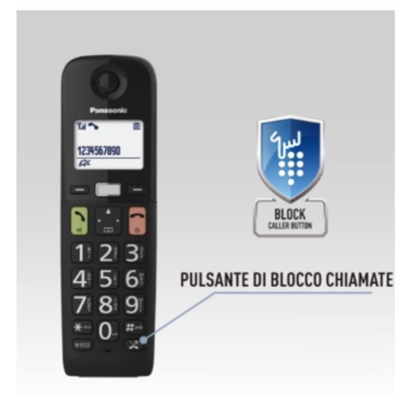 Telefono Cordless Panasonic TGU133 Tasti Grandi Segreteria Trio 3 Portatili - immagine 5
