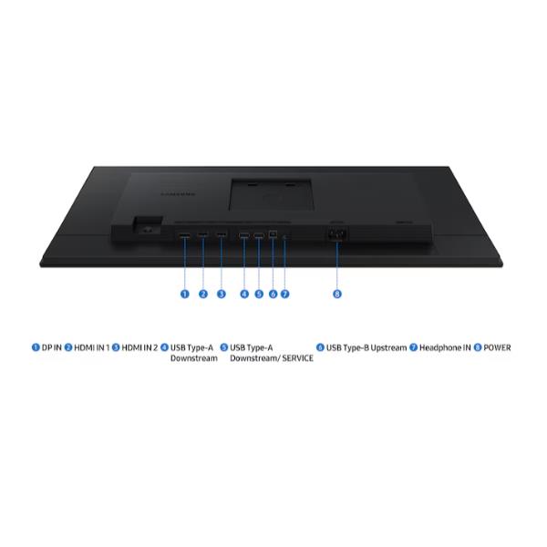 Monitor Samsung S27D408 27" IPS Full HD Pivot Altezza Regolabile - immagine 7