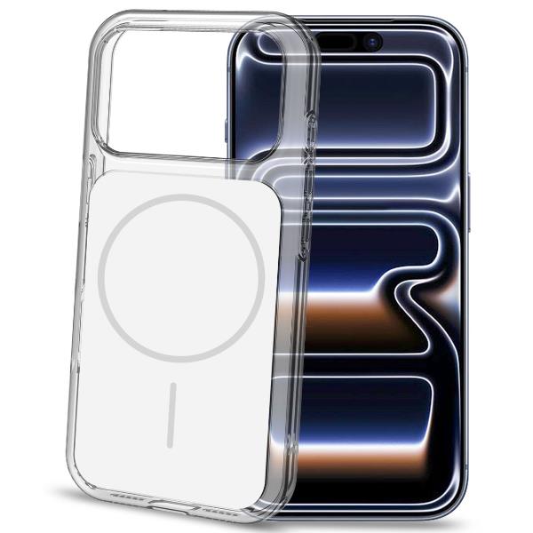 Cover Celly MatchMag per iPhone 17 Pro Max Bianca TPU - immagine 2