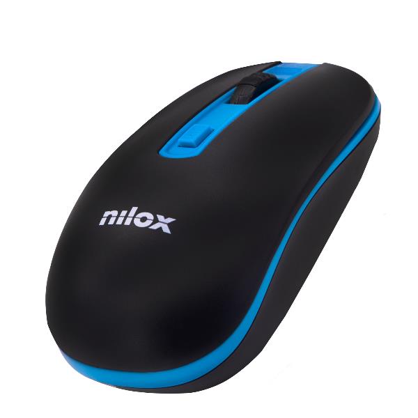 Mouse Wireless Nilox Tech 1600 DPI Nero - immagine 5