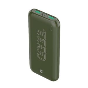 Power Bank Celly 10000 mAh USB-C Grigio Nero