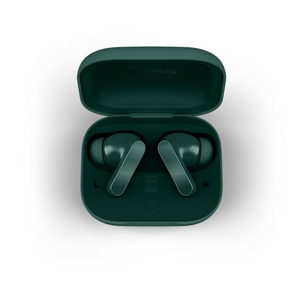 Auricolari Wireless Motorola Moto Buds Bass Posy Green con Noise Canceling - immagine 2