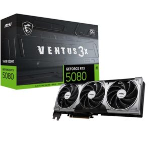 Scheda Video Gaming MSI GeForce RTX 5080 VENTUS 3X OC 16GB GDDR6