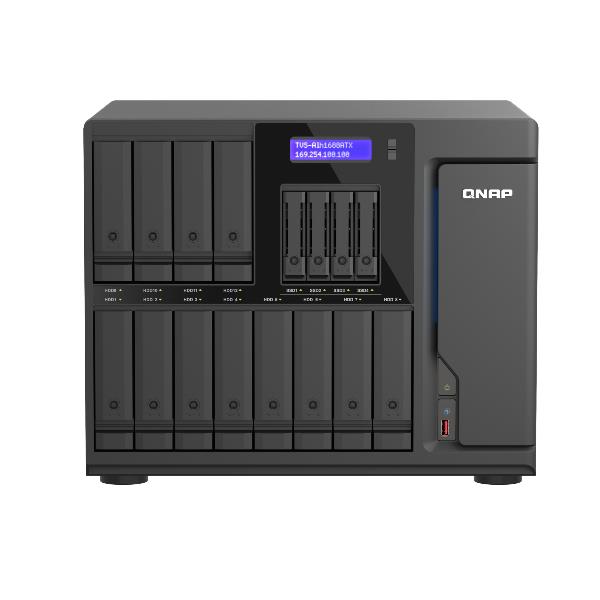 NAS Qnap TVS-AIh1688ATX-U7-32G Tower 16 Bay 10GbE
