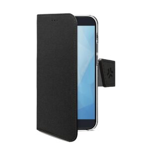 Custodia Celly Wally per Xiaomi Redmi Note 15 5G in Similpelle Nero