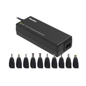 Alimentatore Notebook Hamlet Universale 90W Compact Nero