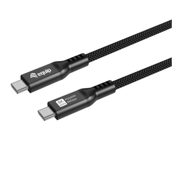 Cavo USB 4 Equip USB-C a USB-C 1.2m PD240W 8K