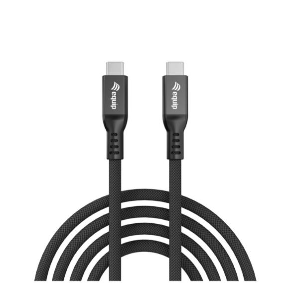 Cavo USB 4 Equip USB-C a USB-C 1.2m PD240W 8K - immagine 2