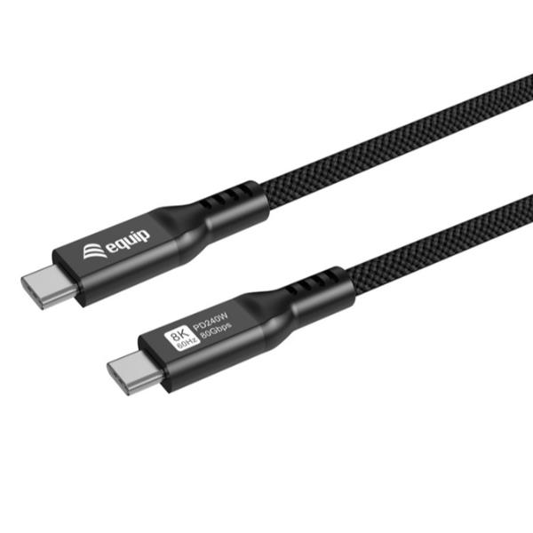 Cavo USB 4 Equip USB-C a USB-C 1.2m PD240W 8K - immagine 7