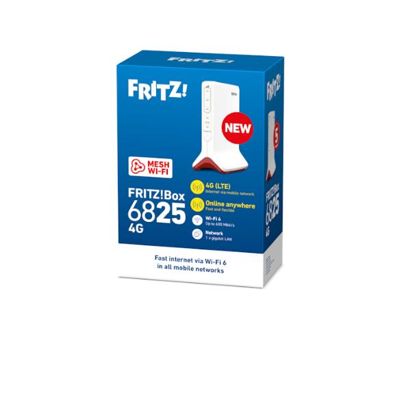 Router AVM FRITZ!BOX 6825 4G International con Estensione Wireless - immagine 3
